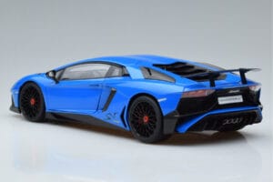 Lamborghini Aventador LP750-4 SV Blau AUTOart 1:18 74559 Komposit — Bild 6 von 8