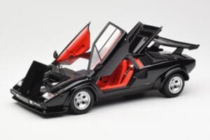 Lamborghini Countach LP 5000 Quattrovalvole Schwarz Kyosho 1:18 08320BK Druckguss — Bild 2 von 8