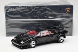 Lamborghini Countach LP 5000 Quattrovalvole Schwarz Kyosho 1:18 08320BK Druckguss — Bild 8 von 8