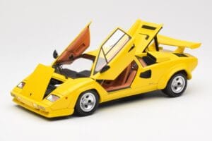 Lamborghini Countach LP 5000 Quattrovalvole Gelb Kyosho 1:18 08320Y Druckguss — Bild 2 von 8