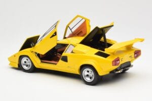 Lamborghini Countach LP 5000 Quattrovalvole Gelb Kyosho 1:18 08320Y Druckguss — Bild 5 von 8