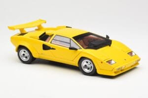 Lamborghini Countach LP 5000 Quattrovalvole Gelb Kyosho 1:18 08320Y Druckguss — Bild 6 von 8