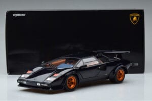Lamborghini Countach LP500S Walter Wolf Dunkelblau Kyosho 1:18 08320D Druckguss — Bild 11 von 11