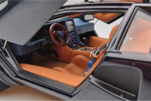 Lamborghini Countach LP500S Walter Wolf Dunkelblau Kyosho 1:18 08320D Druckguss — Bild 9 von 11