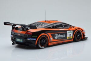 Lamborghini Gallardo LP600+ GT3 Rhinos Leipert Motorsport #12 A. Petrishin / D. Leiper ADAC GT Masters 2011 Minichamps 1:18 1 — Bild 2 von 6