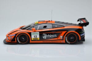 Lamborghini Gallardo LP600+ GT3 Rhinos Leipert Motorsport #12 A. Petrishin / D. Leiper ADAC GT Masters 2011 Minichamps 1:18 1 — Bild 3 von 6