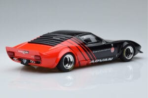 Lamborghini Miura LB Works Liberty Walk Advan GT Spirit 1:18 KJ033 Resin — Bild 2 von 6