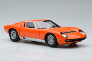 Lamborghini Miura SV Orange AUTOart 1:18 74542 Druckguss — Bild 6 von 8