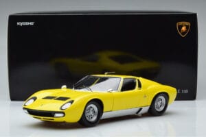 Lamborghini Miura SV Gelb Kyosho 1:18 08317Y Druckguss — Bild 11 von 11