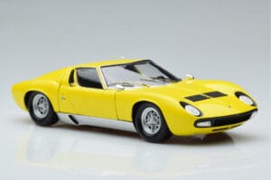 Lamborghini Miura SV Gelb Kyosho 1:18 08317Y Druckguss — Bild 6 von 11