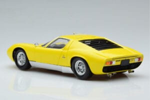 Lamborghini Miura SV Gelb Kyosho 1:18 08317Y Druckguss — Bild 7 von 11