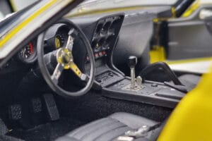 Lamborghini Miura SV Gelb Kyosho 1:18 08317Y Druckguss — Bild 8 von 11