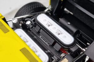 Lamborghini Miura SV Gelb Kyosho 1:18 08317Y Druckguss — Bild 9 von 11