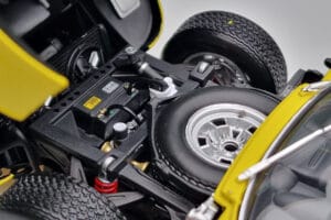 Lamborghini Miura SV Gelb Kyosho 1:18 08317Y Druckguss — Bild 10 von 11