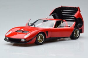 Lamborghini Miura SVR Rot Kyosho 1:18 08319RBK Druckguss — Bild 2 von 9