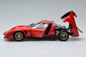 Lamborghini Miura SVR Rot Kyosho 1:18 08319RBK Druckguss — Bild 4 von 9
