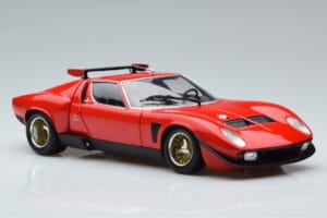 Lamborghini Miura SVR Rot Kyosho 1:18 08319RBK Druckguss — Bild 6 von 9
