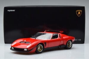 Lamborghini Miura SVR Rot Kyosho 1:18 08319RBK Druckguss — Bild 9 von 9