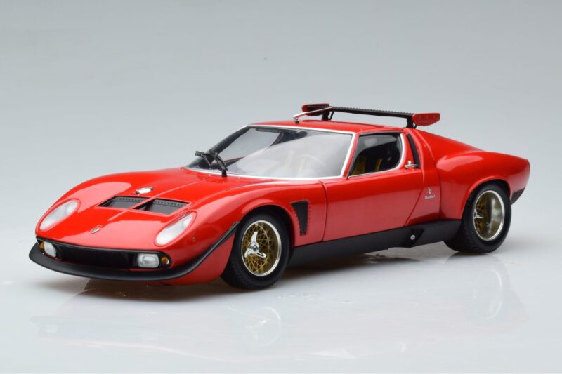 Lamborghini Miura SVR Rot Kyosho 1:18 08319RBK Druckguss