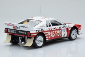 Lancia 037 Bastos #2 P. Snijers / D. Colebunders Rally Ypres 1985 IXO 1:18 18RMC136 Druckguss — Bild 2 von 6