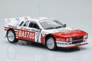 Lancia 037 Bastos #2 P. Snijers / D. Colebunders Rally Ypres 1985 IXO 1:18 18RMC136 Druckguss — Bild 4 von 6