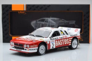 Lancia 037 Bastos #2 P. Snijers / D. Colebunders Rally Ypres 1985 IXO 1:18 18RMC136 Druckguss — Bild 6 von 6