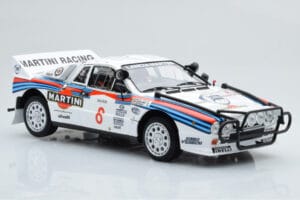 Lancia 037 Martini #8 A. Bettega / M. Perissinot Safari Rally 1985 Kyosho 1:18 08306J Druckguss — Bild 6 von 8