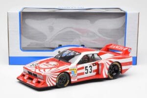 Lancia Beta Montecarlo Gr.5 #53 R. Patrese / E. Cheever 6 Hours of Silverstone 1980 MCG 1:18 MCG18814R Druckguss — Bild 6 von 6