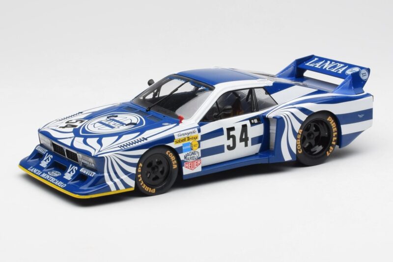 Lancia Beta Montecarlo Gr.5 #54 W. Röhrl / M. Alboreto 6 Hours of Silverstone 1980 MCG 1:18 MCG18815R Druckguss