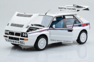 Lancia Delta HF Integrale 6 Weiß Kyosho 1:18 08344E Druckguss — Bild 2 von 8