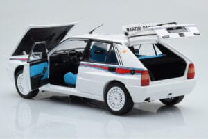 Lancia Delta HF Integrale 6 Weiß Kyosho 1:18 08344E Druckguss — Bild 3 von 8