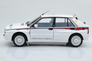 Lancia Delta HF Integrale 6 Weiß Kyosho 1:18 08344E Druckguss — Bild 5 von 8
