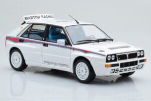 Lancia Delta HF Integrale 6 Weiß Kyosho 1:18 08344E Druckguss — Bild 6 von 8