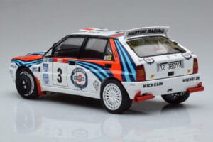 Lancia Delta HF Integrale Evoluzione #3 D. Auriol / B. Occelli Tour de Corse 1992 Kyosho 1:18 08348H Druckguss — Bild 6 von 9