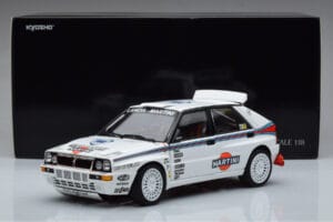Lancia Delta HF Integrale Evoluzione Test Car Kyosho 1:18 08348G Druckguss — Bild 9 von 9