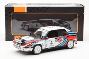 Lancia Delta Integrale 16V #4 A. Fiorio Rally Safari 1990 IXO 1:18 18RMC139B Druckguss — Bild 6 von 6