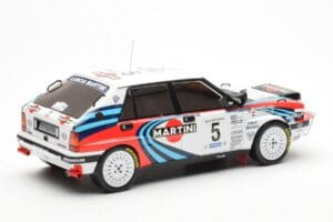 Lancia Delta Integrale 16V #5 J. Kankkunen / J. Piironen Rally Safari 1990 IXO 1:18 18RMC139C Druckguss — Bild 2 von 6