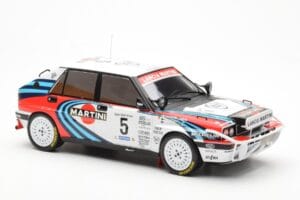 Lancia Delta Integrale 16V #5 J. Kankkunen / J. Piironen Rally Safari 1990 IXO 1:18 18RMC139C Druckguss — Bild 4 von 6