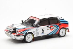 Lancia Delta Integrale 16V #5 J. Kankkunen / J. Piironen Rally Safari 1990 IXO 1:18 18RMC139C Druckguss