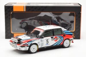 Lancia Delta Integrale 16V #5 J. Kankkunen / J. Piironen Rally Safari 1990 IXO 1:18 18RMC139C Druckguss — Bild 6 von 6