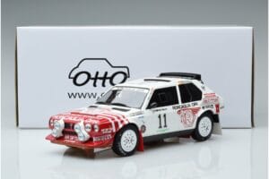 Lancia Delta S4 Group B #3 M. Alen / I. Kivimäki Olympus Rally 1986 Otto 1:18 OT976 Druckguss — Bild 6 von 6