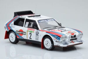Lancia Delta S4 #2 M. Alen / I. Kivimaki Rally San Remo 1986 IXO 1:18 18RMC130A Druckguss — Bild 4 von 6