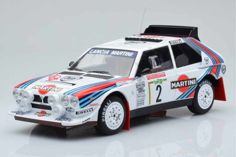 Lancia Delta S4 #2 M. Alen / I. Kivimaki Rally San Remo 1986 IXO 1:18 18RMC130A Druckguss
