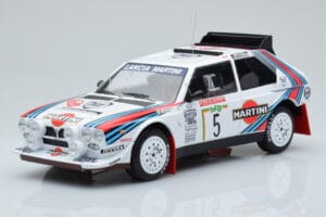 Lancia Delta S4 #5 M. Biasion / T. Siviero Rally San Remo 1986 IXO 1:18 18RMC130B Druckguss