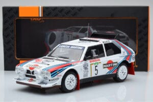 Lancia Delta S4 #5 M. Biasion / T. Siviero Rally San Remo 1986 IXO 1:18 18RMC130B Druckguss — Bild 6 von 6