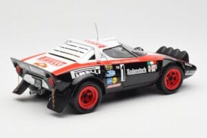 Lancia Stratos HF #1 Hunsruck Rally 1978 Kyosho 1:18 08130D Druckguss — Bild 3 von 8