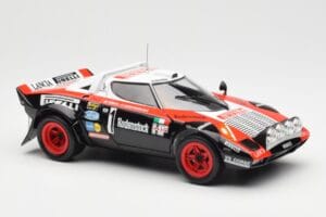 Lancia Stratos HF #1 Hunsruck Rally 1978 Kyosho 1:18 08130D Druckguss — Bild 6 von 8