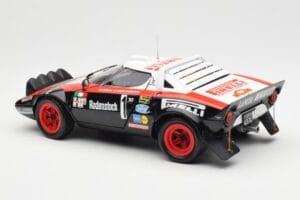 Lancia Stratos HF #1 Hunsruck Rally 1978 Kyosho 1:18 08130D Druckguss — Bild 7 von 8