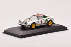 Lancia Stratos #1 S. Munari / S. Maiga Rally Monte Carlo 1977 Minichamps 1:43 430771201 Druckguss — Bild 2 von 4