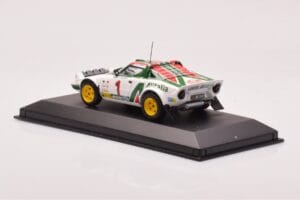Lancia Stratos #1 S. Munari / S. Maiga Rally Monte Carlo 1977 Minichamps 1:43 430771201 Druckguss — Bild 3 von 4
